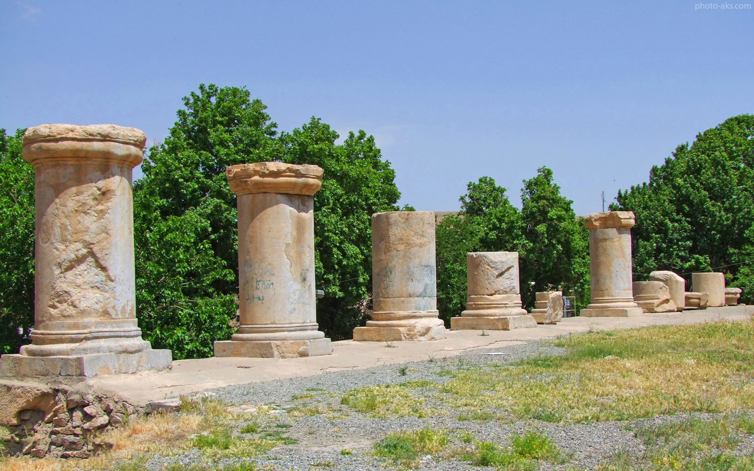 معبد آناهیتا دومین بنای بزرگ سنگی ایران 